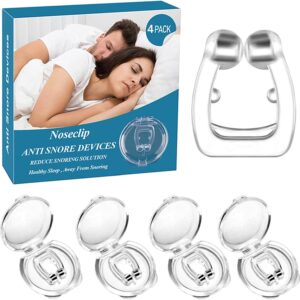 Anti-Snoring Corrector Snore Prevention Gadget Women's Anti-Snore Device Snore Elimination Nose Clip Men's Sleep Night